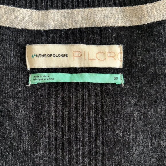 Anthropologie Pilcro Cashmere Boyfriend Cardigan - Picture 3 of 5